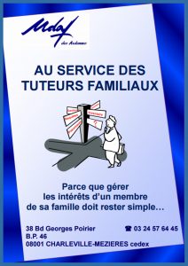 Plaquette au service des tuteurs familiaux - UDAF des Ardennes